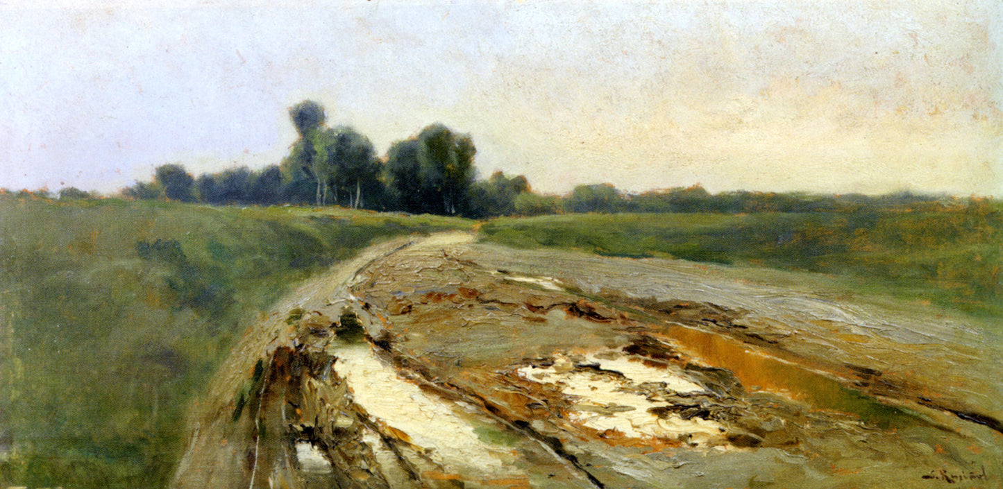 Santiago Rusinol Landscape - Canvas Print