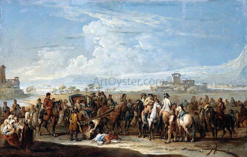 Francesco Simonini Landscape - Canvas Print