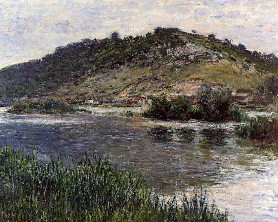Claude Oscar Monet Landscape at Port-Villez - Canvas Print