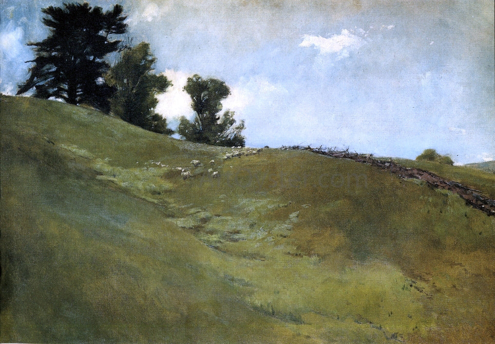 John White Alexander Landscape, Cornish, New Hampshire - Canvas Print