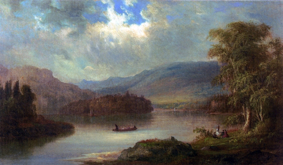 Robert Scott Duncanson Landscape in Scotland - Canvas Print