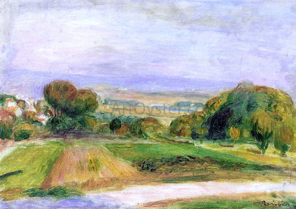 Pierre Auguste Renoir Landscape, Magagnosc - Canvas Print