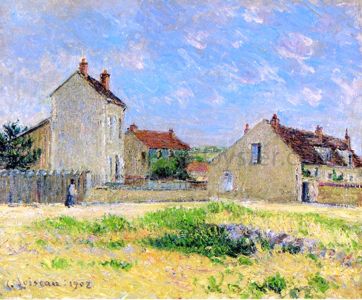 Gustave Loiseau Landscape near Auxerre - Canvas Print
