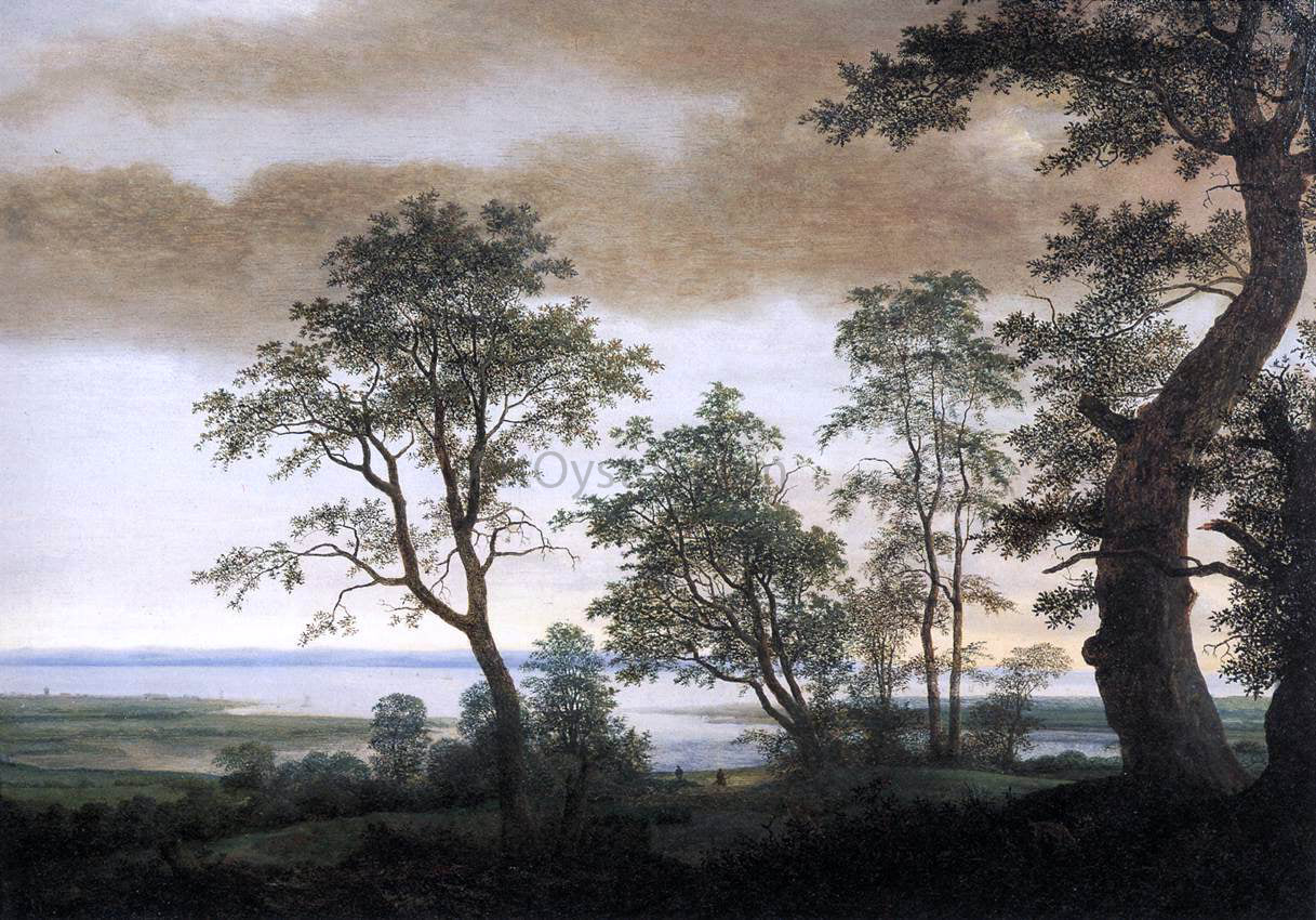 The Younger Cornelis Hendricksz Vroom Landscape with Estuary - Canvas Print