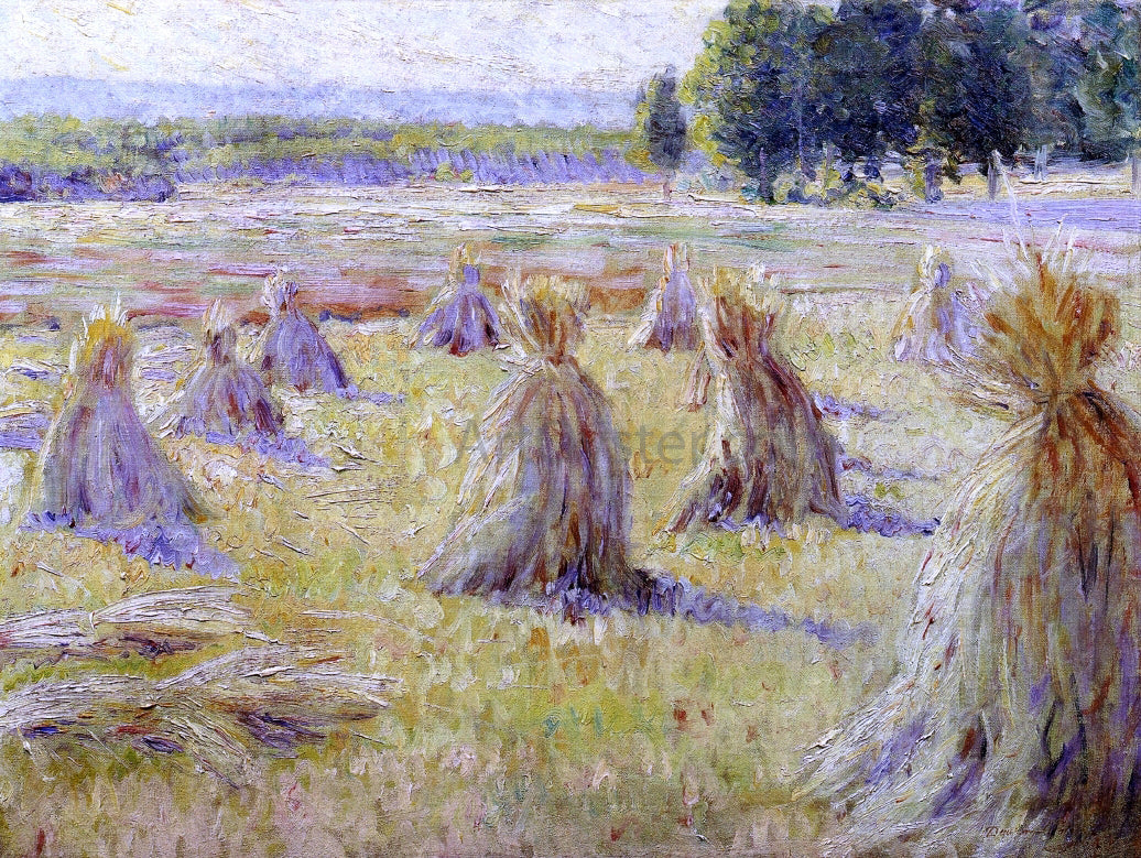 Dawson Dawson-Watson Landscape with Haystack - Canvas Print