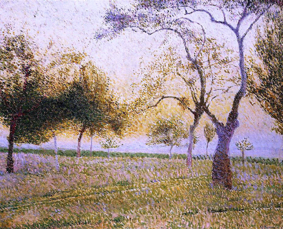 Adrien Heymans Landscape with Trees - Canvas Print