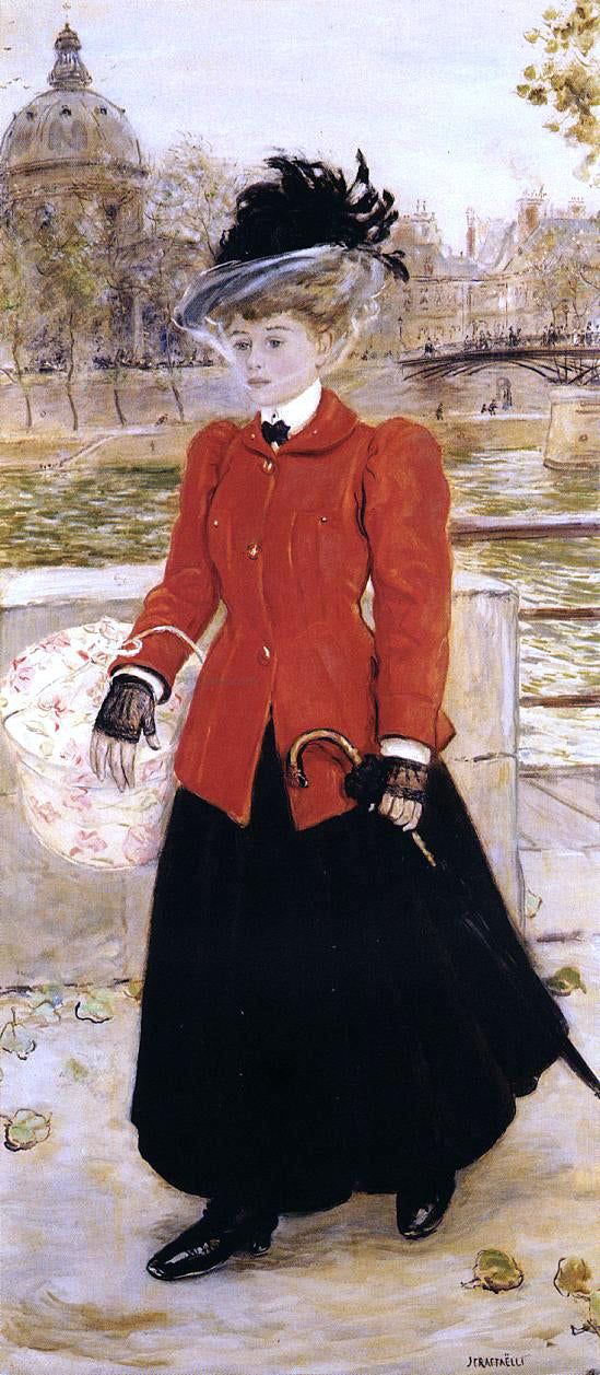 Jean-Francois Raffaelli L'Apprentie - Canvas Print