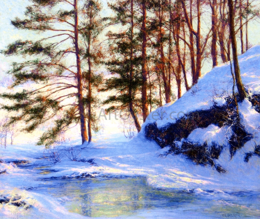 Walter Launt Palmer Late Afternoon - Canvas Print