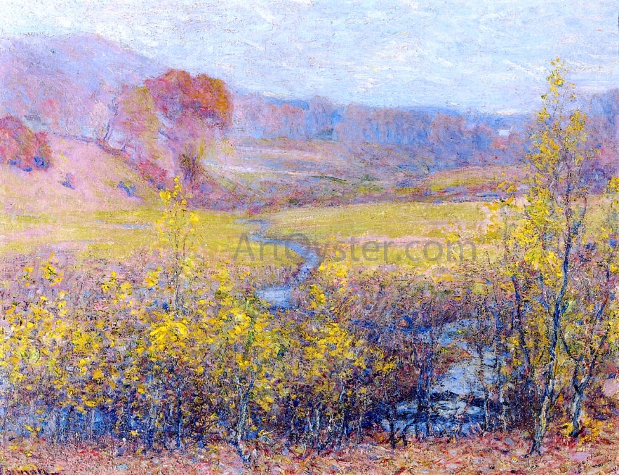 Robert Vonnoh Late Autumn - Canvas Print