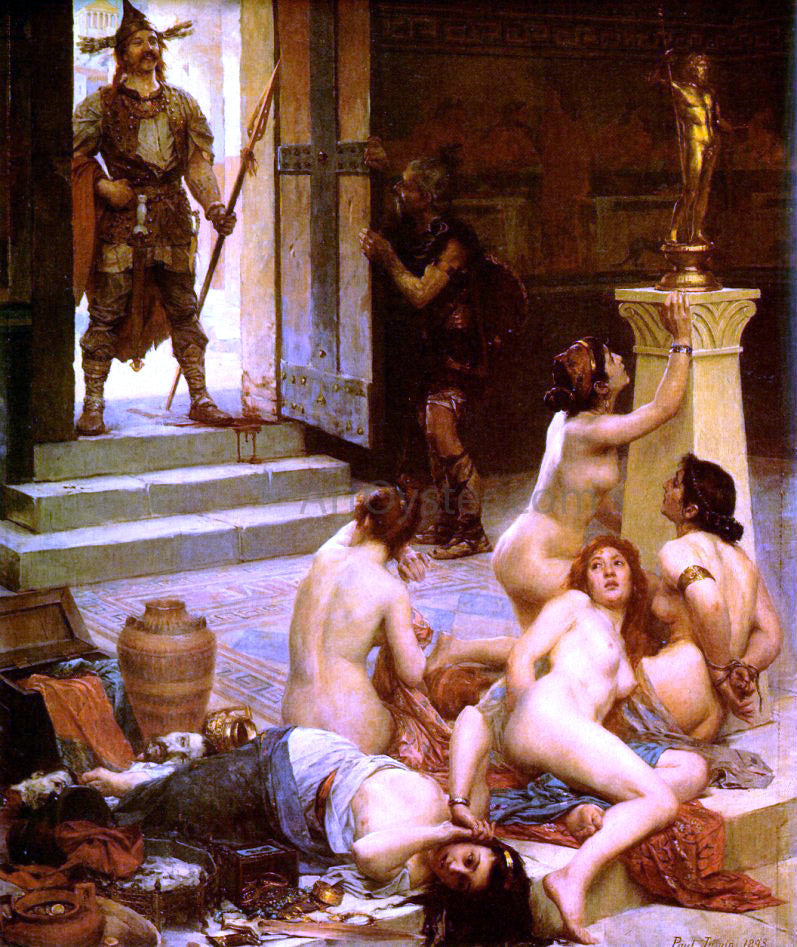 Paul Jamin Le Brenn et sa part de butin - Canvas Print