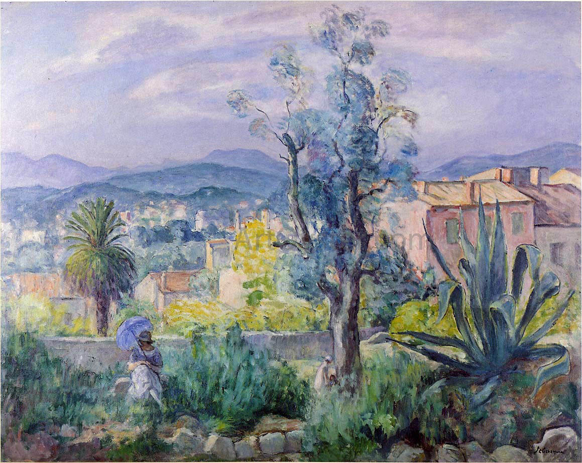 Henri Lebasque Le Cannet - Canvas Print