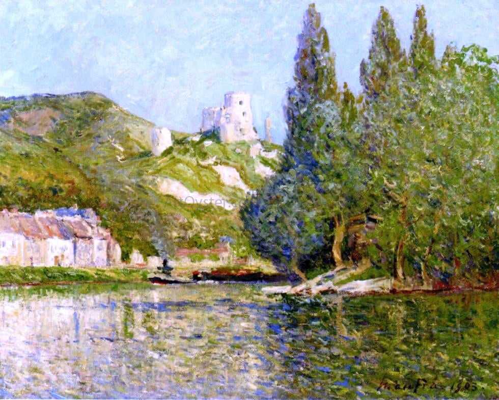 Maxime Maufra Le Chateau-Gaillard - Canvas Print