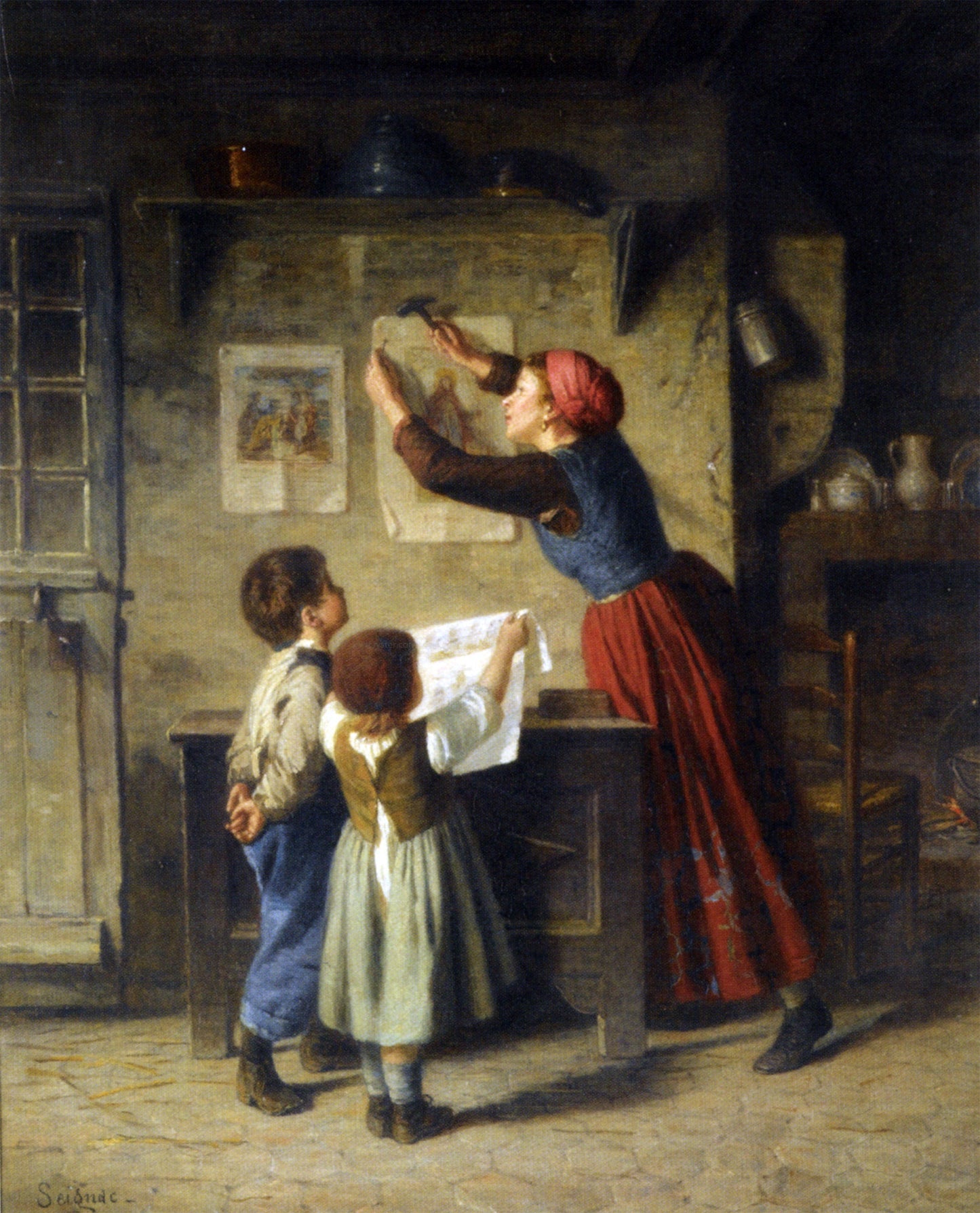 Paul Seignac Le Nouveau Decor - Canvas Print