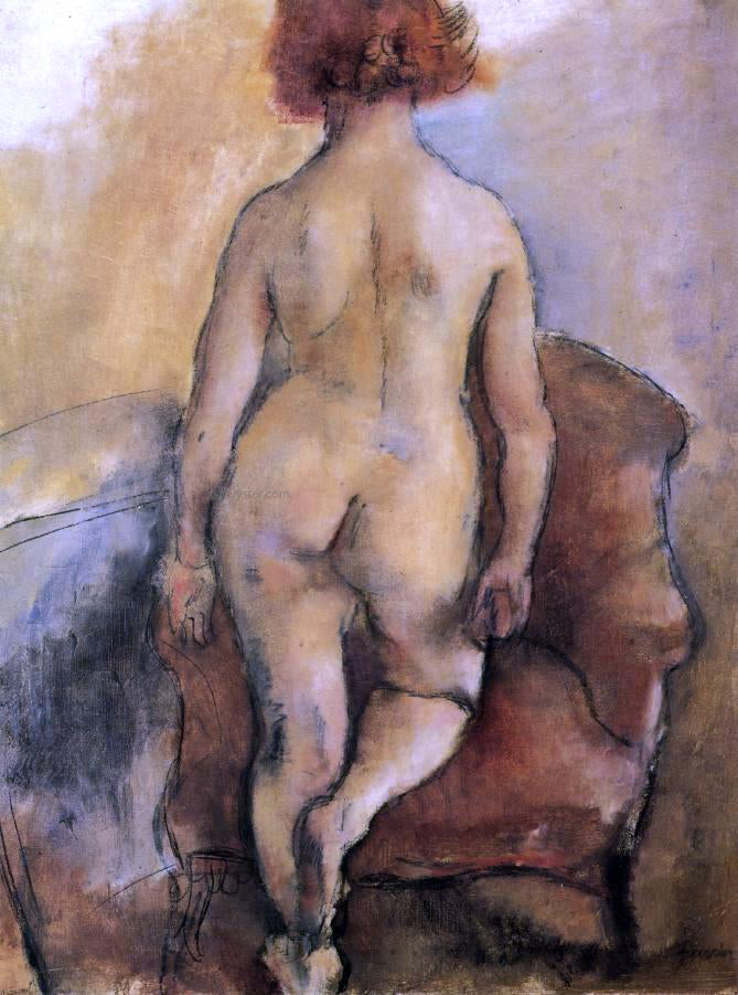 Jules Pascin Le nu de Lysis - Canvas Print
