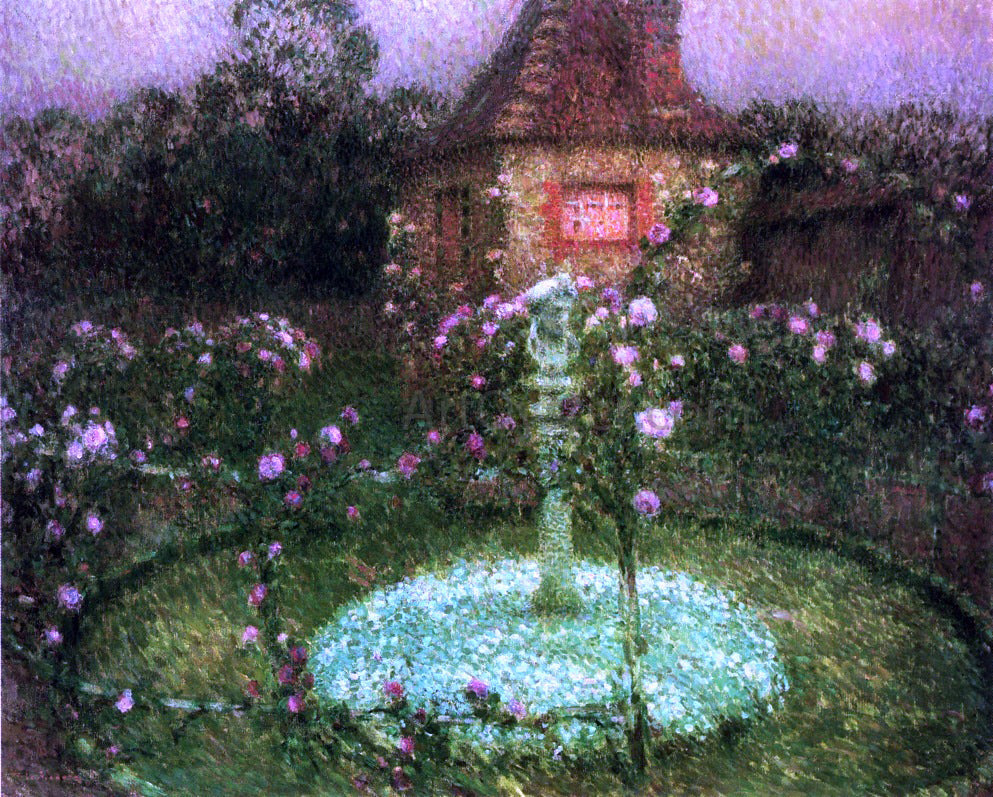 Henri Le Sidaner Le Pavillon - Canvas Print
