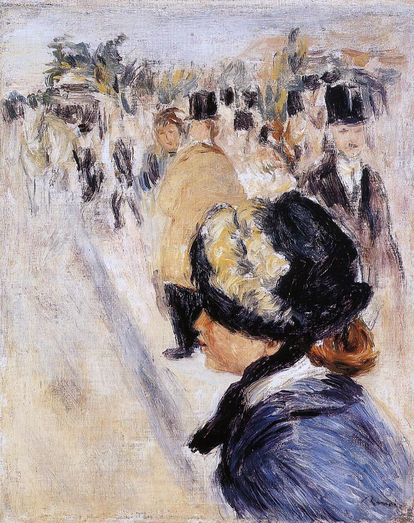 Pierre Auguste Renoir Le Place Clichy - Canvas Print