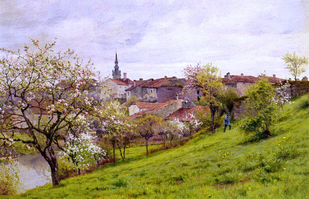 Jean Ferdinand Monchablon Le Printemps, Amiens - Canvas Print