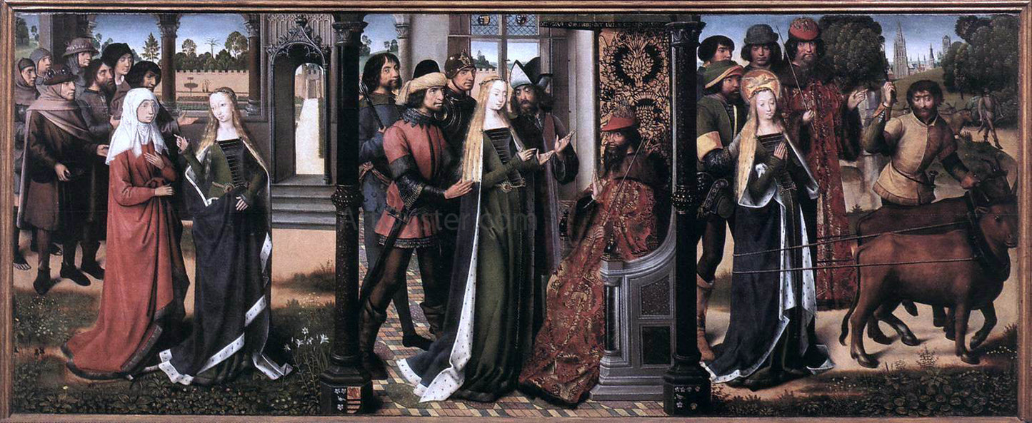 Master lucy Legend Legend of St Lucy - Canvas Print