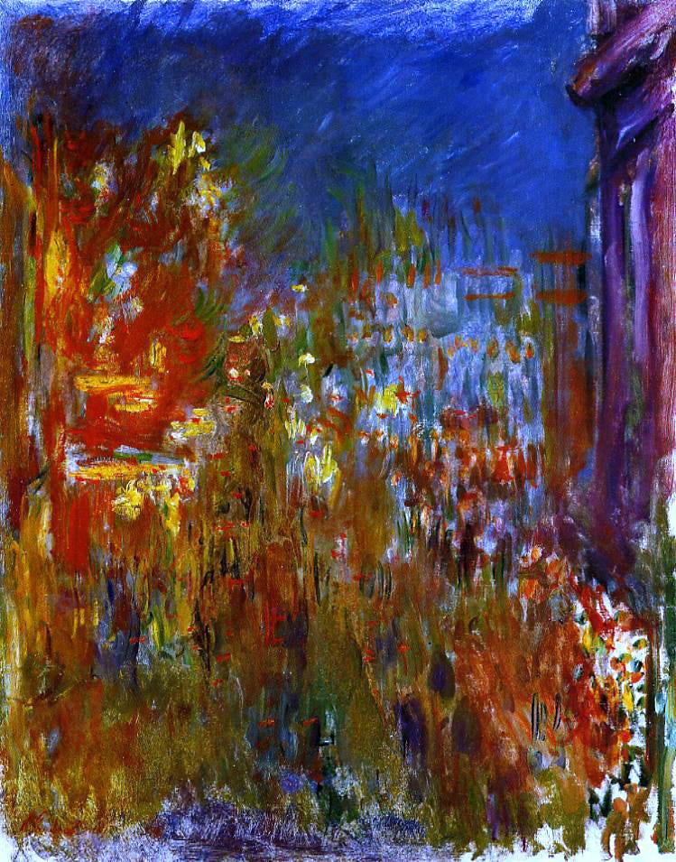 Claude Oscar Monet Leicester Square at Night - Canvas Print