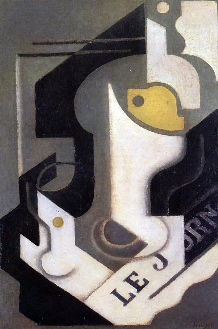 Juan Gris Lemon - Canvas Print