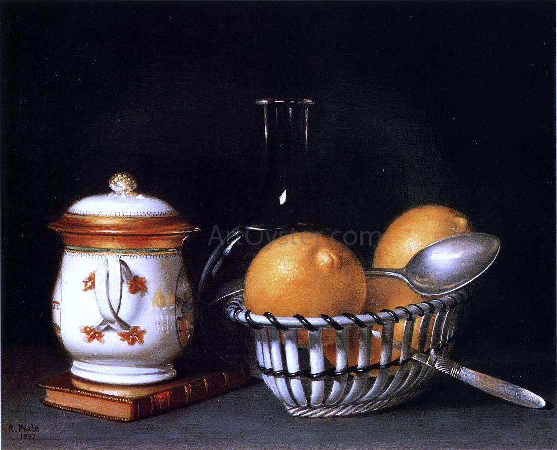 Raphaelle Peale Lemons and Sugar - Canvas Print