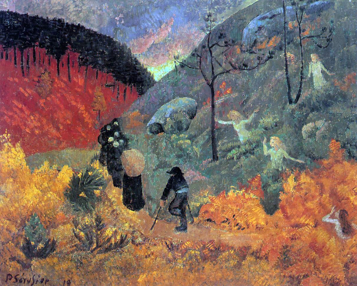 Paul Serusier Les Heures - Canvas Print