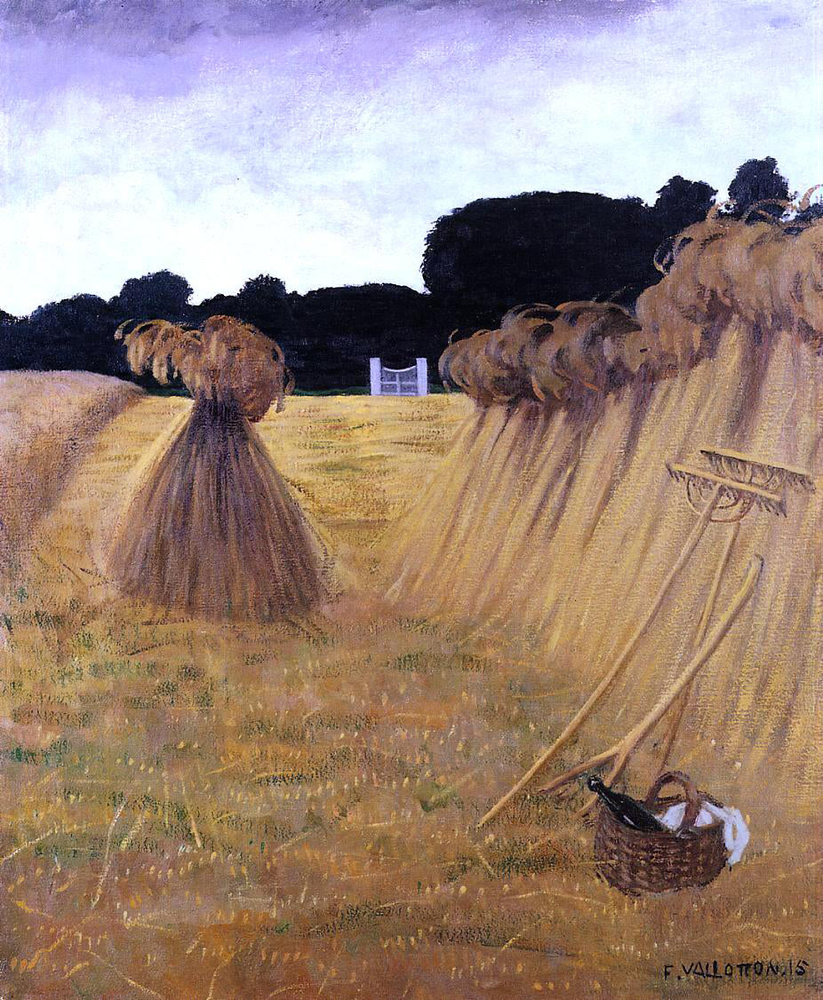 Felix Vallotton Les Javelles - Canvas Print