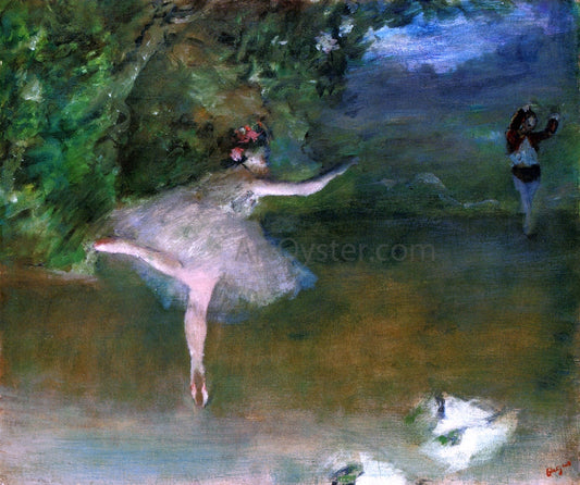 Edgar Degas Les Pointes - Canvas Print