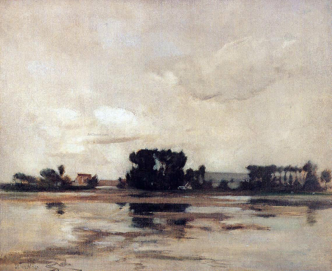 John Twachtman L'Etang (also known as The Pond) - Canvas Print