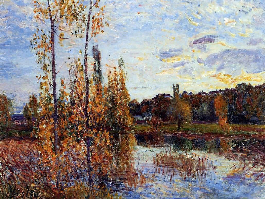 Alfred Sisley L'Etang de Chevreuil - Canvas Print