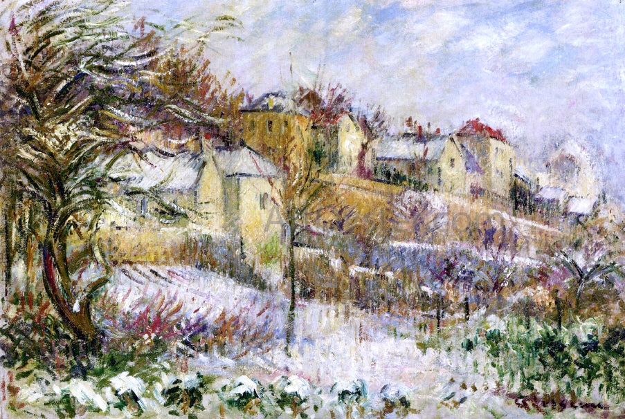 Gustave Loiseau L'Hermitage in Pontoise - Canvas Print