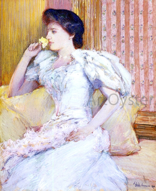 Frederick Childe Hassam Lillie - Canvas Print