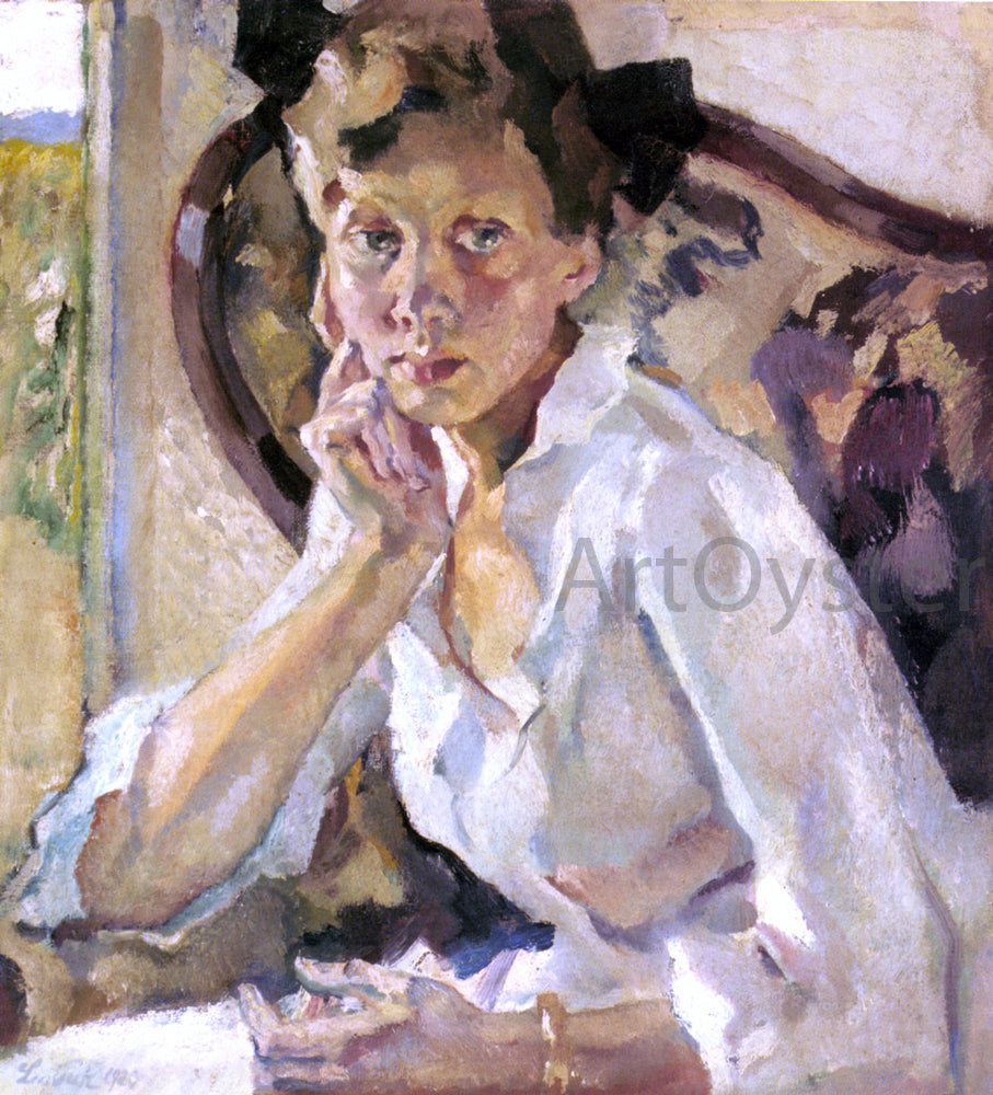 Leo Putz Lisl - Canvas Print