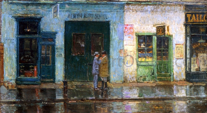 Frederick Childe Hassam Little Cobbler's Shop - Canvas Print