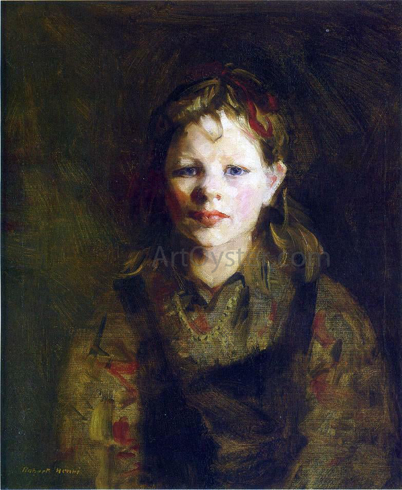 Robert Henri Little Dutch Girl - Canvas Print