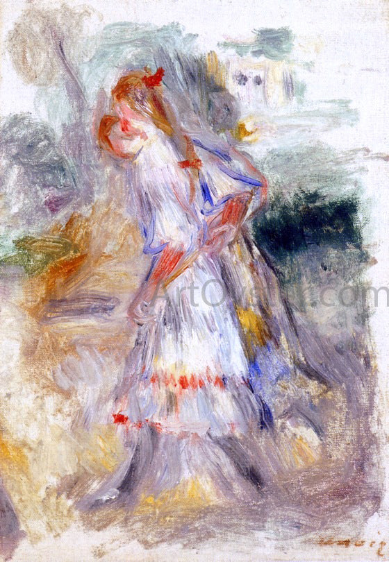 Pierre Auguste Renoir Little Girls - Canvas Print
