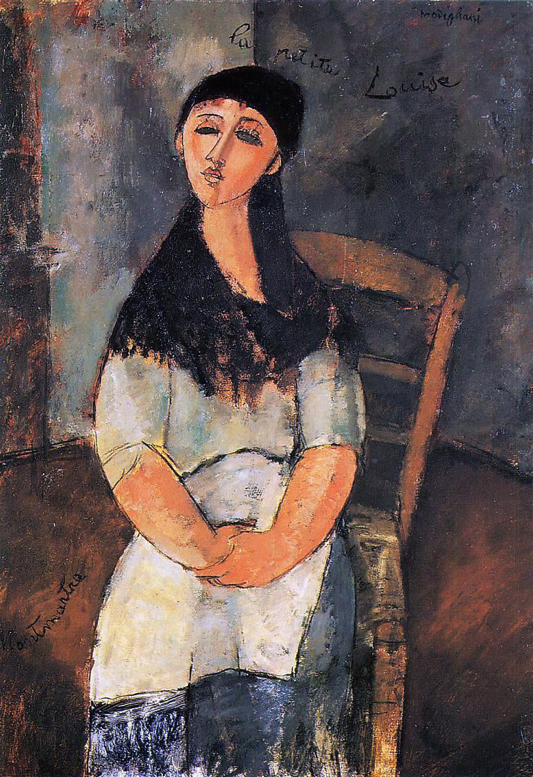 Amedeo Modigliani Little Louise - Canvas Print