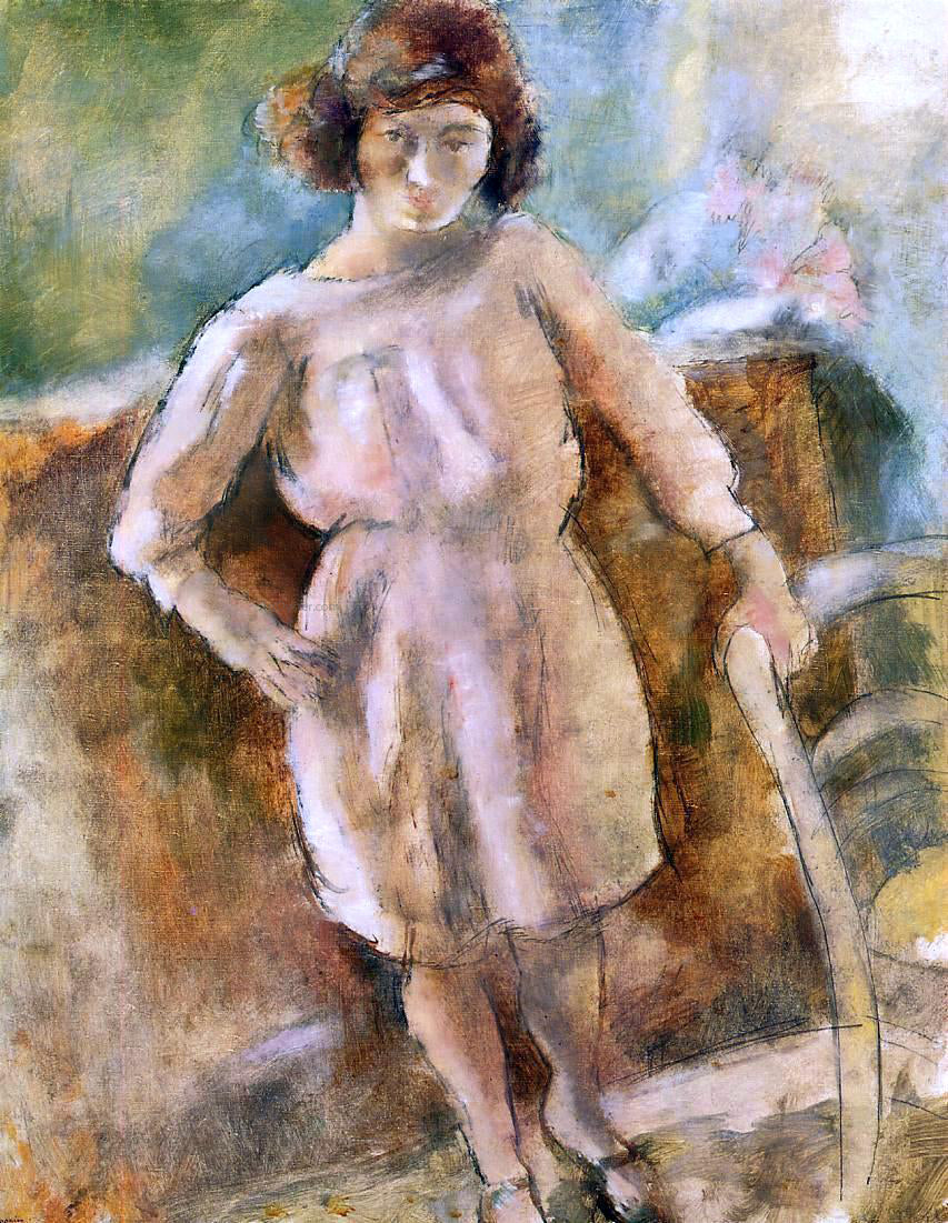 Jules Pascin Little Nana from Cassis - Canvas Print