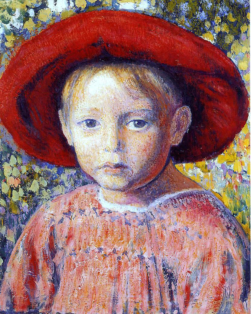 Georges Lemmen Little Pierre - Canvas Print
