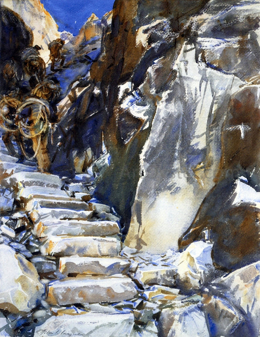 John Singer Sargent Lizzatori I - Canvas Print