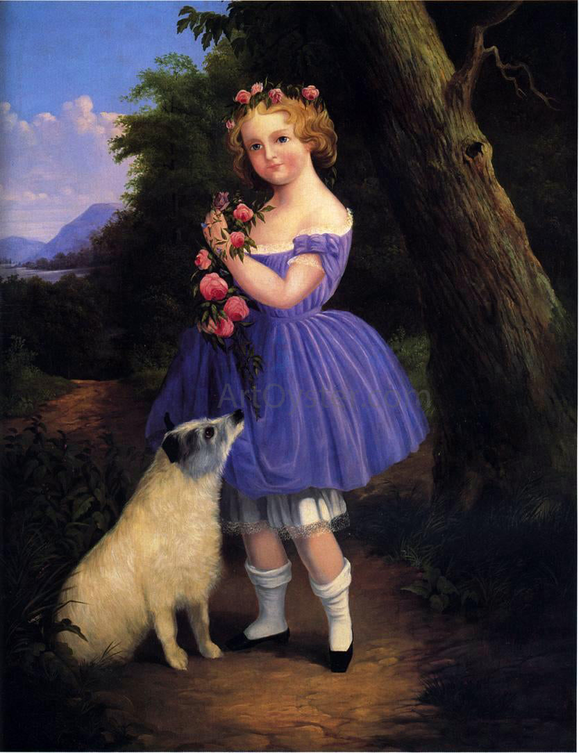William Anthony Frerichs Lizzie Neigh Wier - Canvas Print