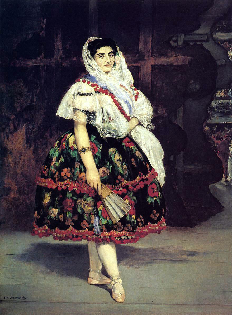 Edouard Manet Lola de Valence - Canvas Print