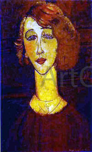 Amedeo Modigliani Lolotte - Canvas Print
