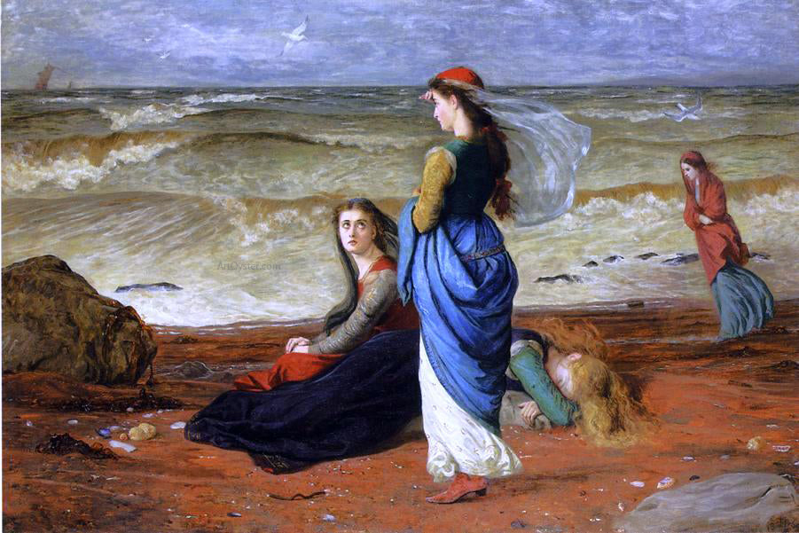 James Archer Longing - Canvas Print