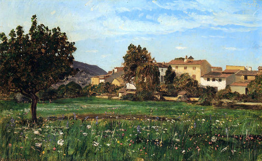 Paul-Camille Guigou Lourmarin - Canvas Print