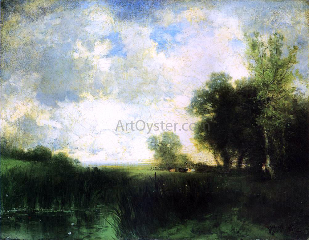 Thomas Moran Lowery Day - Canvas Print