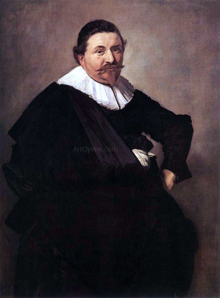 Frans Hals Lucas de Clercq - Canvas Print
