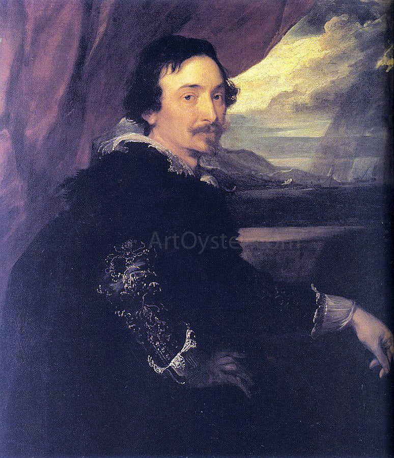 Sir Antony Van Dyck Lucas van Uffelen - Canvas Print