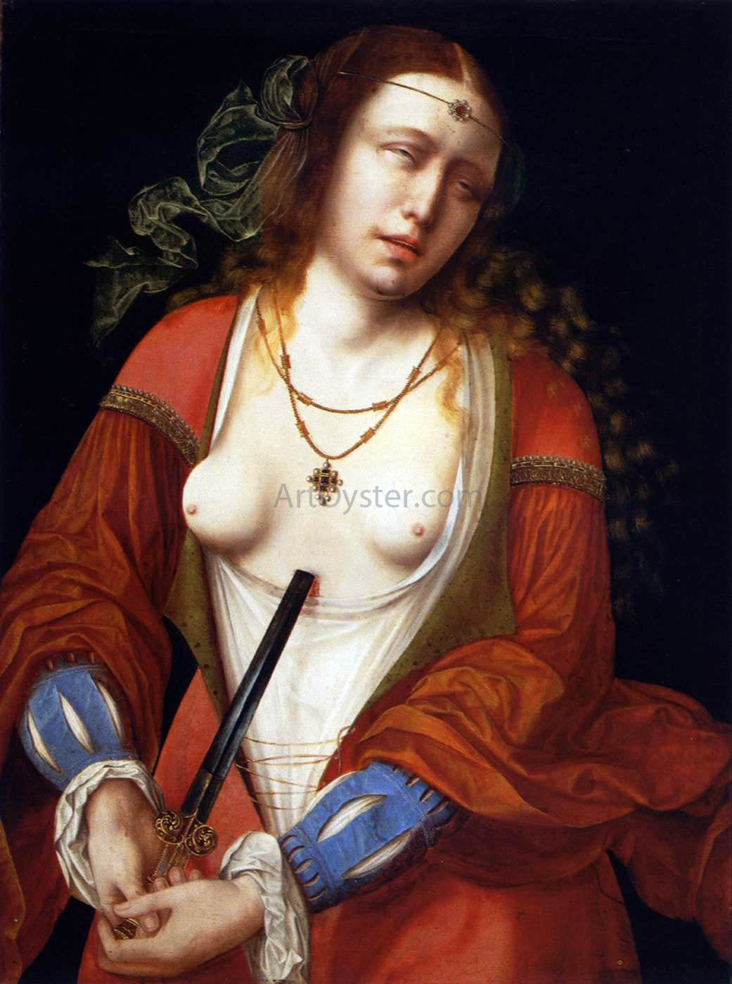 Master holy Blood Lucretia - Canvas Print