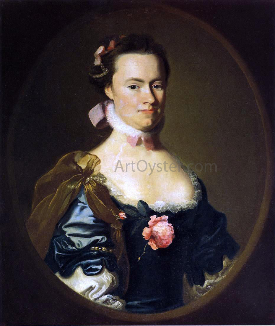 John Singleton Copley Lydia Lynde - Canvas Print